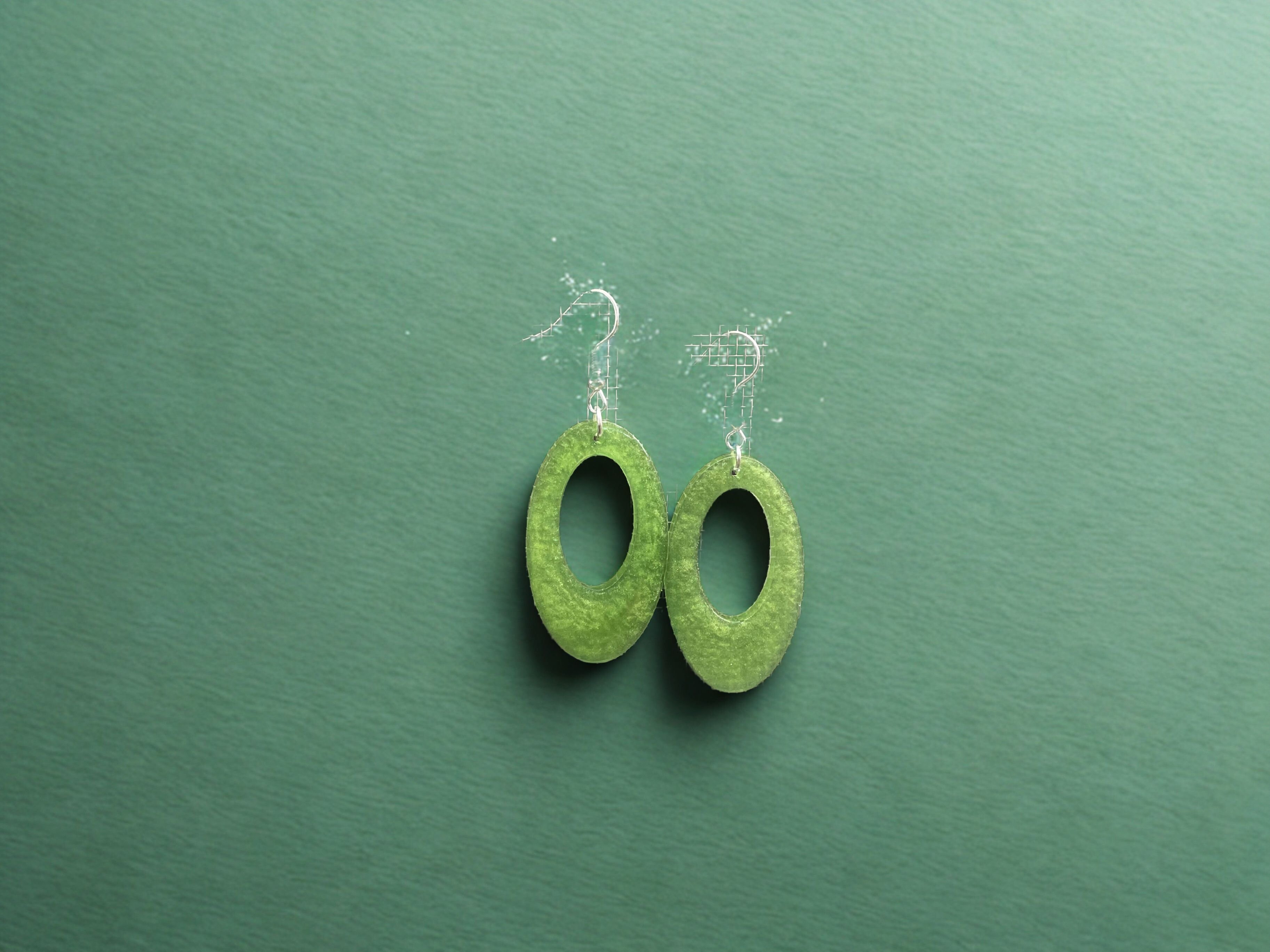 Echo Oval Earrings