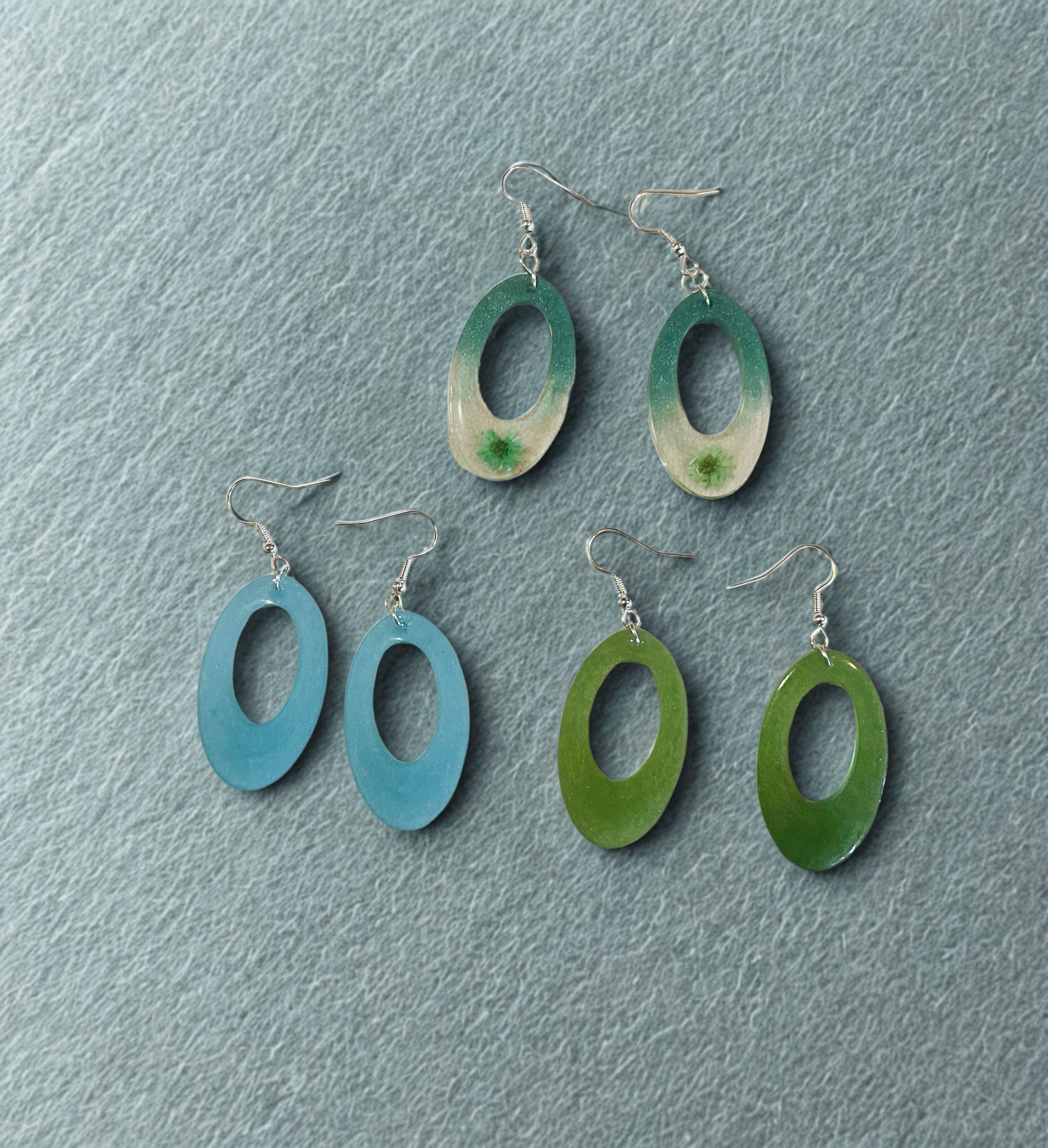 Echo Oval Earrings