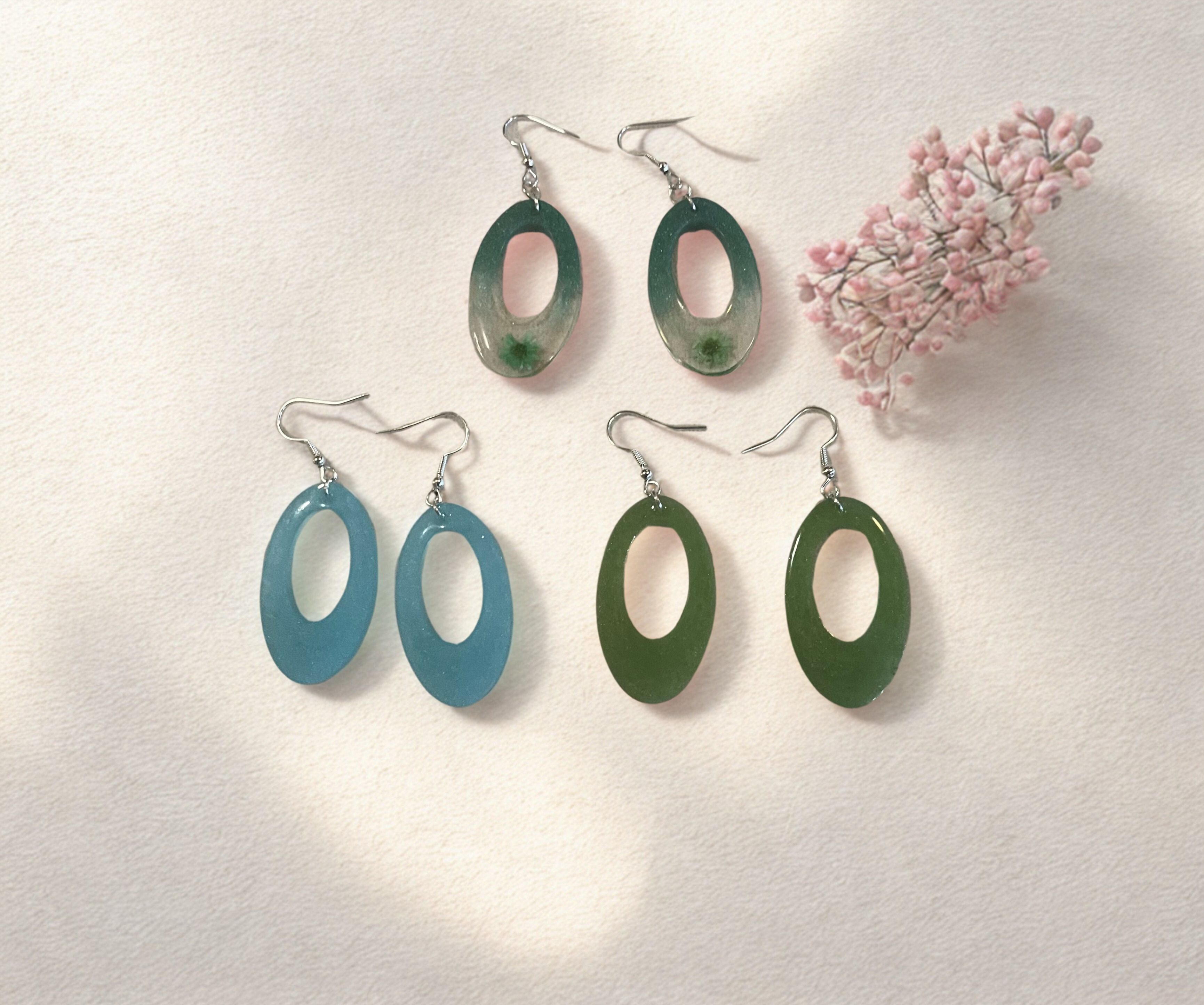 Echo Oval Earrings