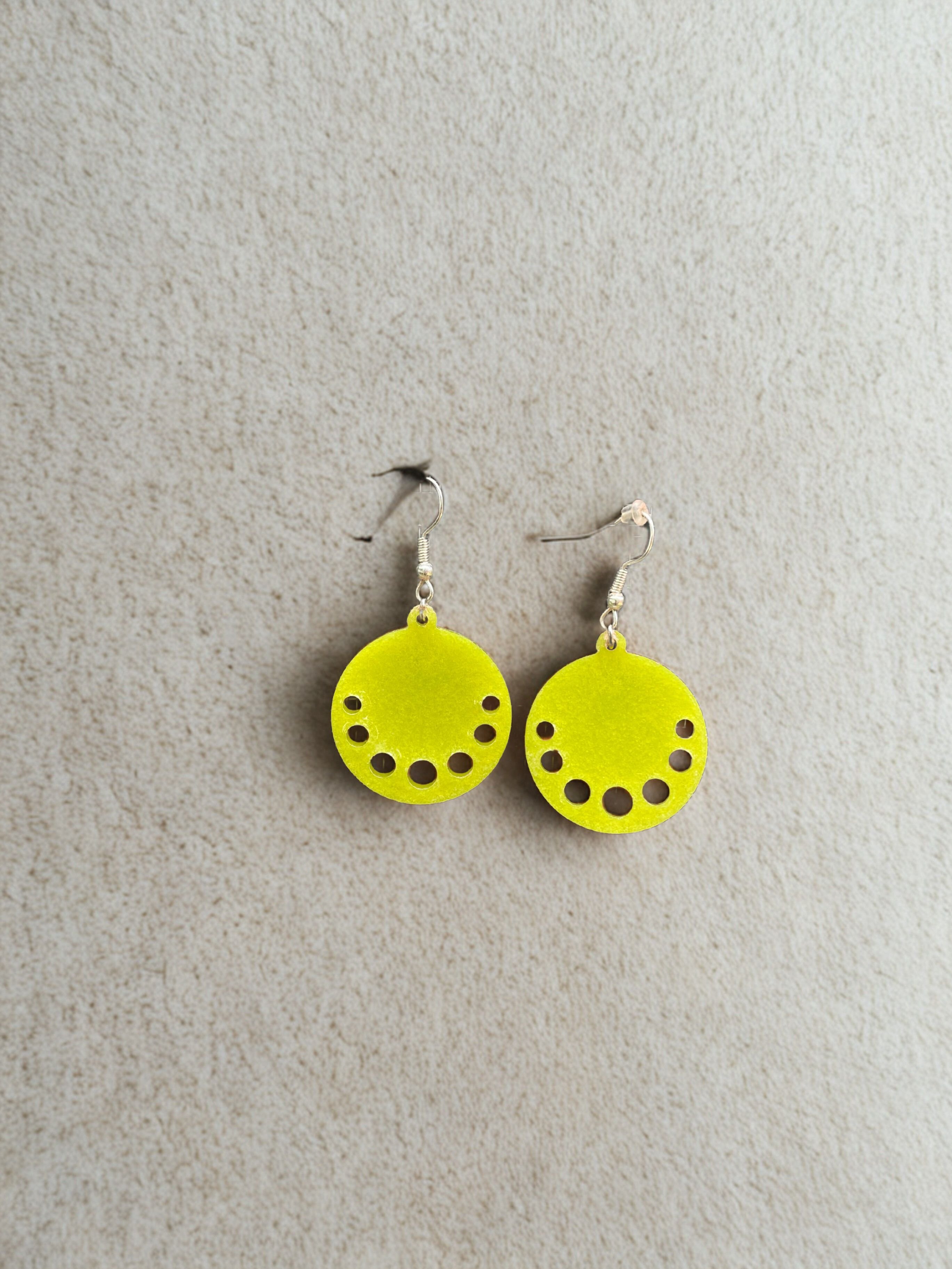 Aretes de Resina Gota Orbital